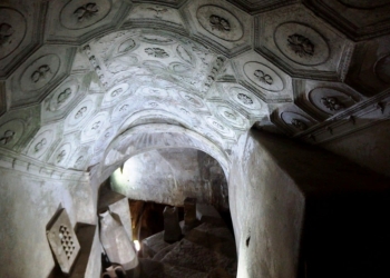 Catacombes de Saint-Sébastien. Wikimedia Commons.