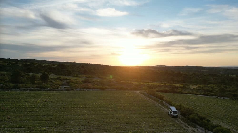 van life dans le sud ouest