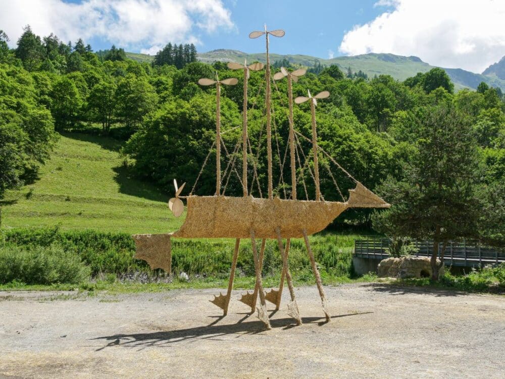 Gagnant du Concours de Sculptures sur Paille et Foin de Valloire