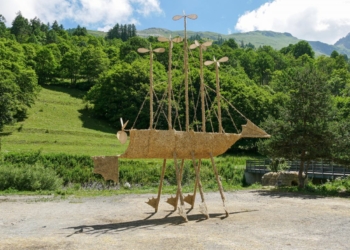 Gagnant du Concours de Sculptures sur Paille et Foin de Valloire