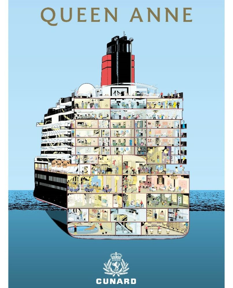 Cunard fête son 183ème anniversaire