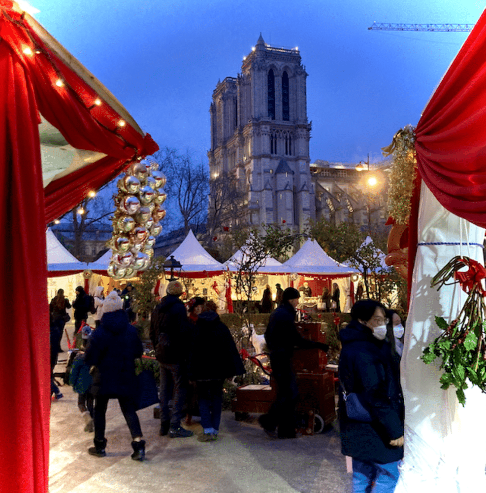 Marché de Noël Paris Notre-Dame