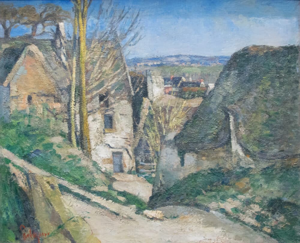 La Maison du pendu Auvers-sur-Oise - Paul Cézanne