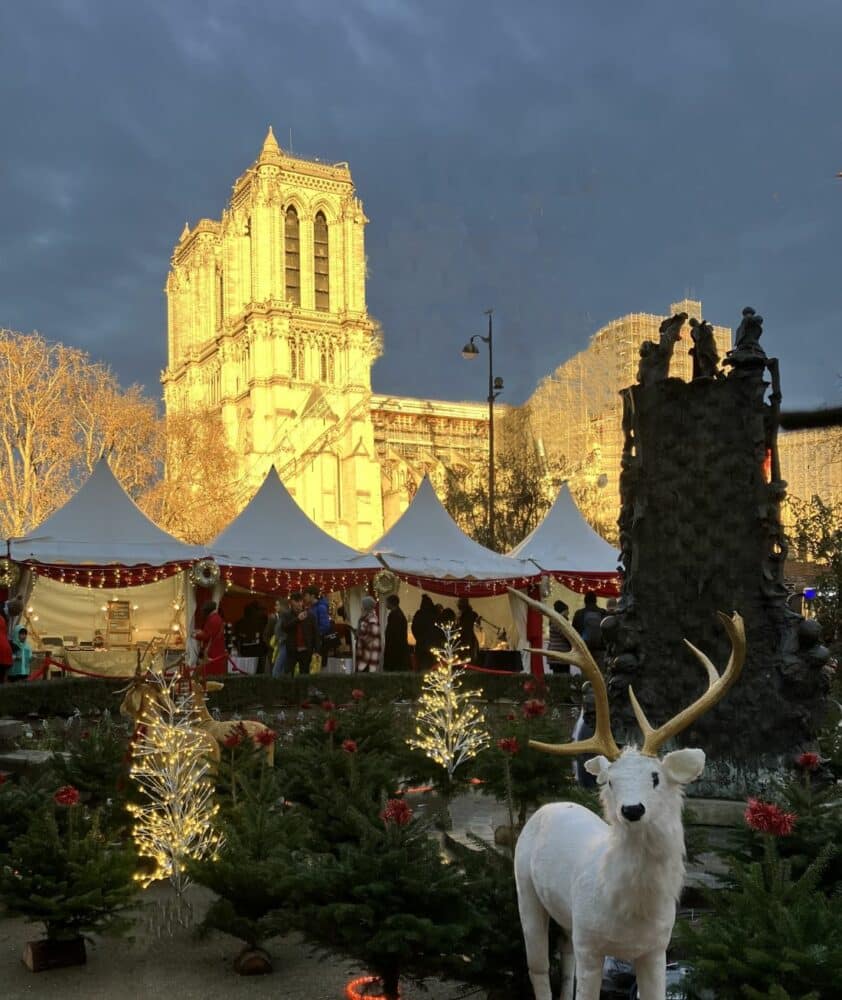 Marché de Noël Paris Notre-Dame