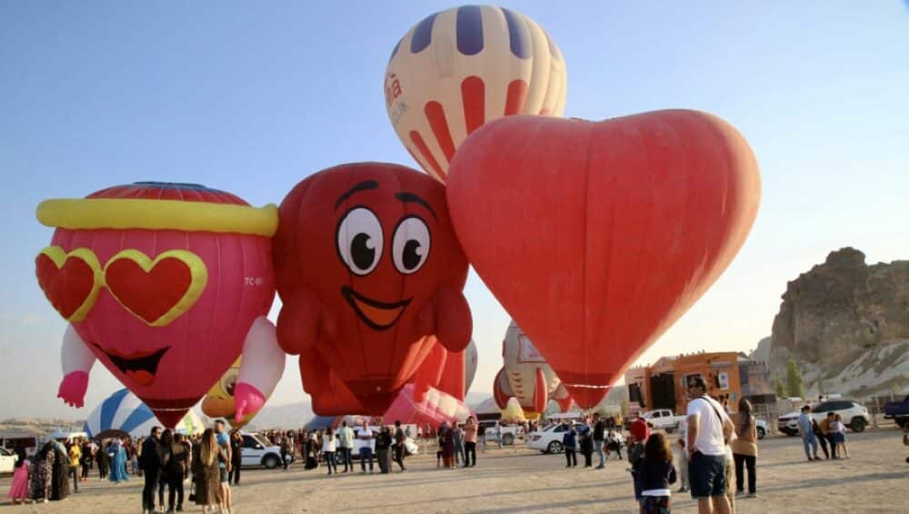 montgolfières en Turquie