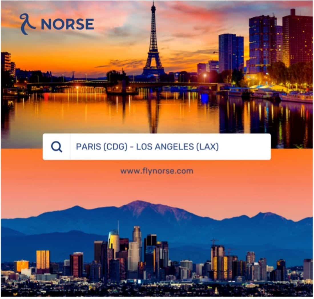 Norse Atlantic annonce le lancement de sa ligne Paris - Los Angeles