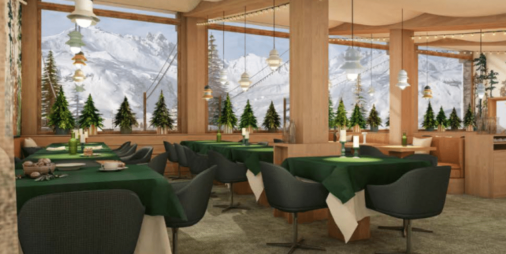 Courchevel si prepara all'inverno