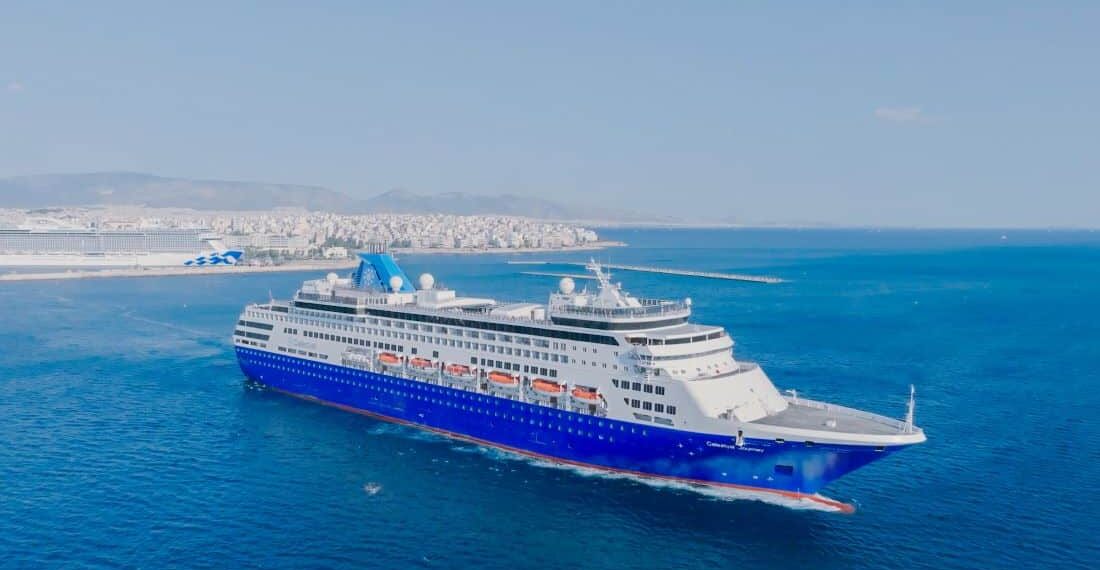 Le Celestyal Journey embarque pour son premier voyage en mer Égée