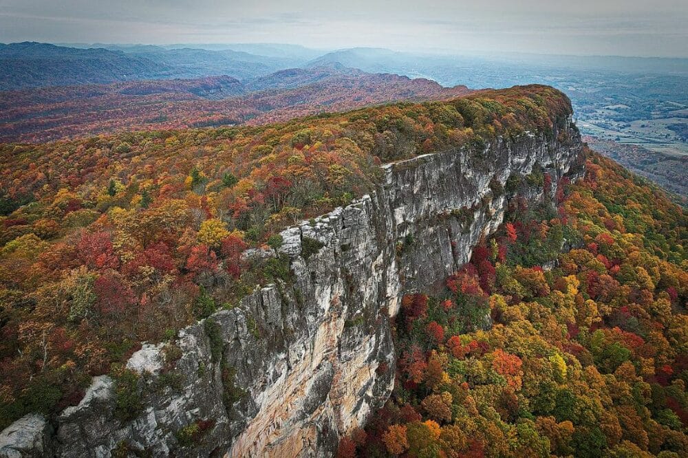 White Rocks near Sand Cave and the Cumberland Gap, Kentuky