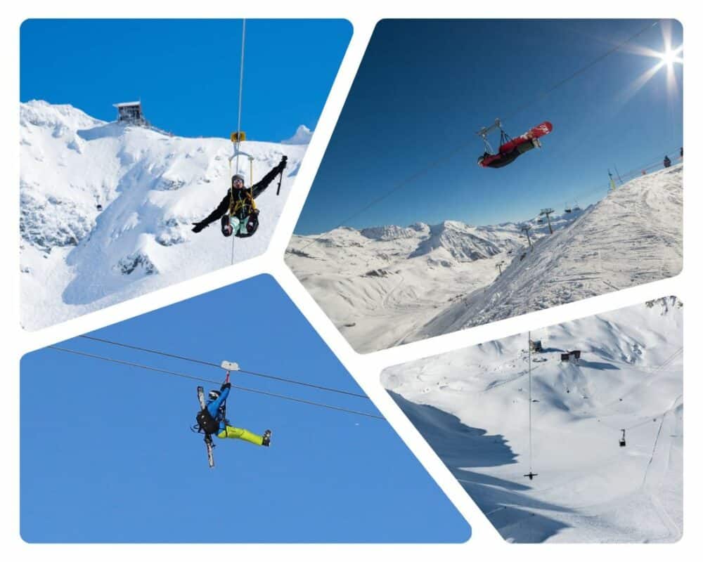 4 tyroliennes de stations de ski pour cet hiver