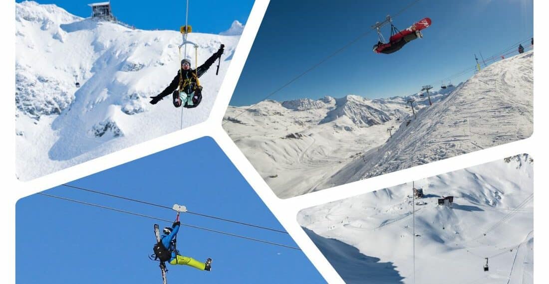 4 tyroliennes de stations de ski pour cet hiver