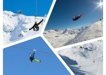 4 tyroliennes de stations de ski pour cet hiver