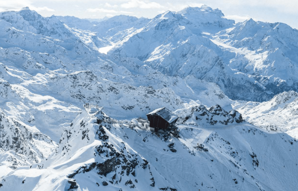 Verbier, domaine skiable de Suisse