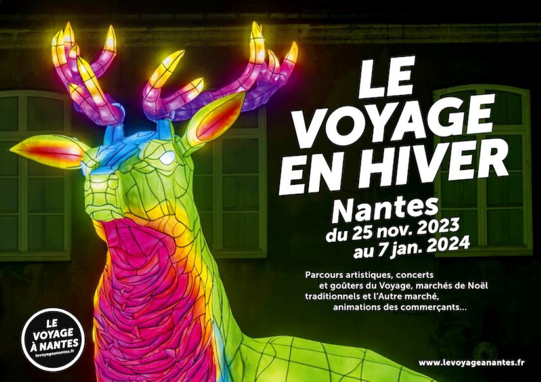 Voyage en hiver 2023 à Nantes : la nuit je vois, de Vincent Olinet