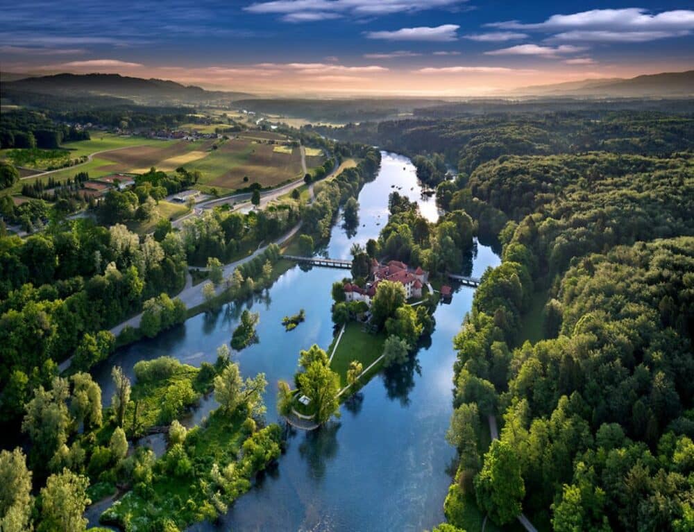 Slovénie, Château d'Otočec