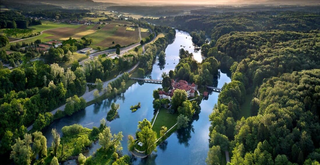 Slovénie, Château d'Otočec