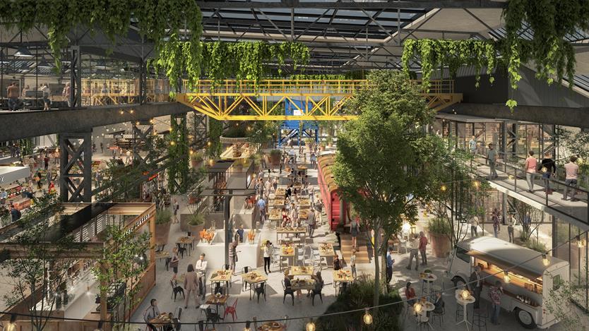 Le premier « food court » d’Île-de-France arrive à Saint-Ouen