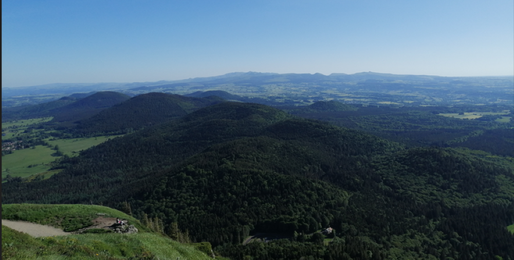 Clermont-Ferrand et les volcans d'Auvergne...