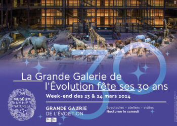 La Grande Galerie de l’Évolution fête ses 30 ans Rendez-vous les 23 et 24 mars pour un week-end de festivités