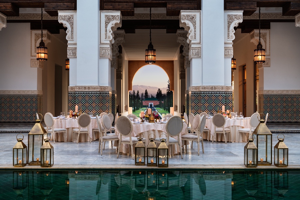 the Oberoi Marrakech