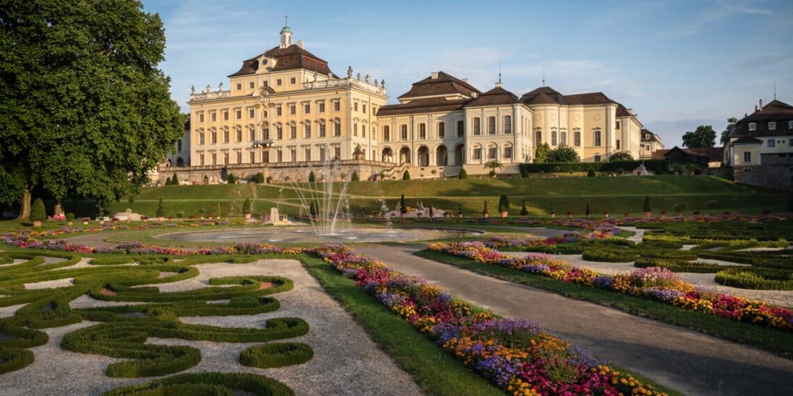 Château Ludwigsbourg. Crédit : Staatliche Schlösser und Gärten Baden-Württemberg, photo Günther Bayerl