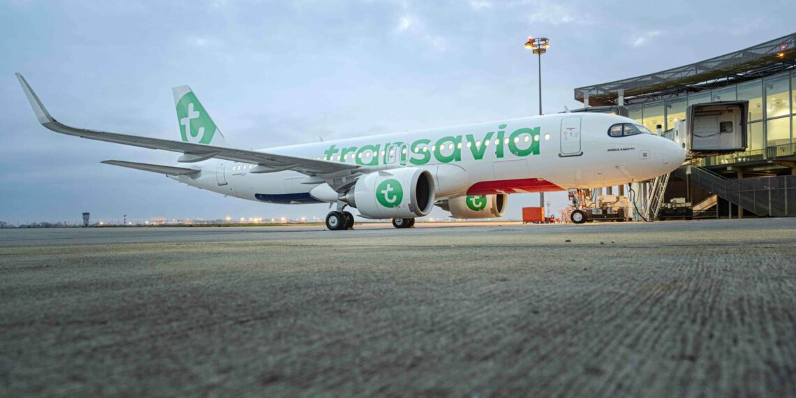 avion sur le Tarmac