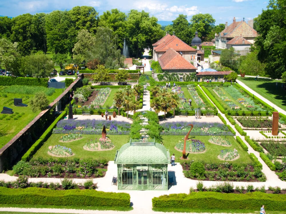 jardins du Château de Vullierens (Suisse)