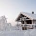 a house in Lapland; Shutterstock ID 67056157