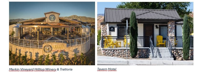 Vignoble et Tavern Hôtel extérieur