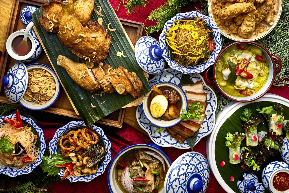 buffet de noël japonais au Centara resort Osaka