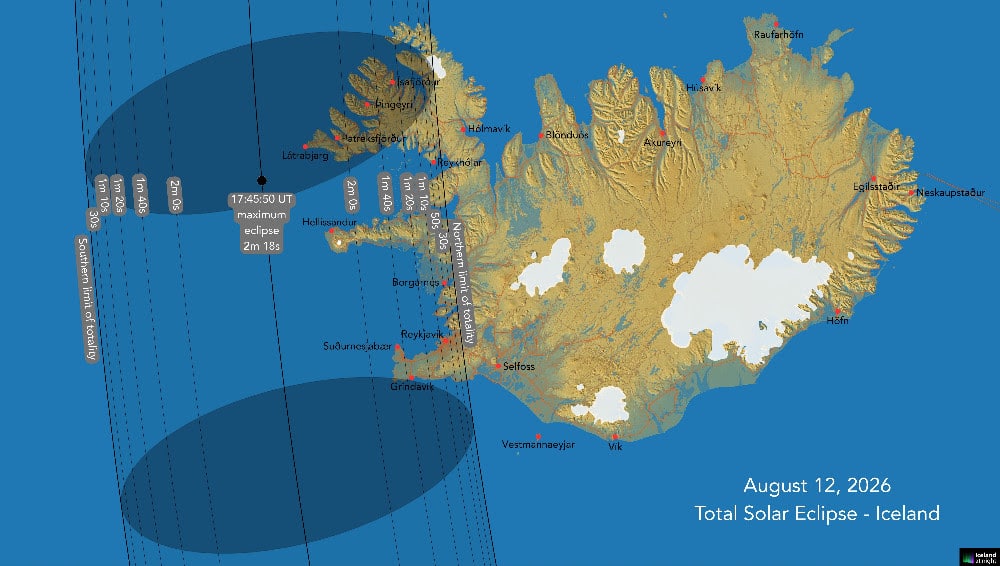 carte ISLANDE