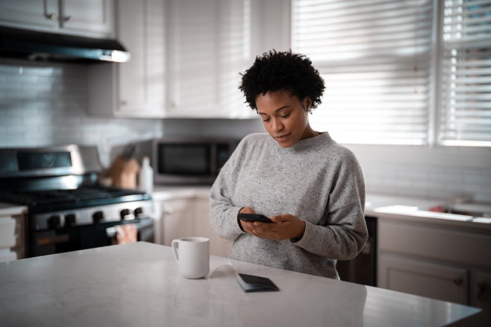 cuisine femme téléphone