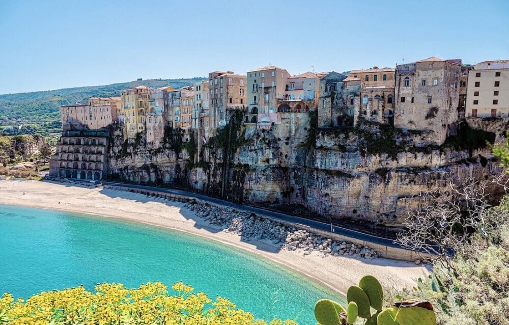 Tropea vue de la côte ©Regione Calabria