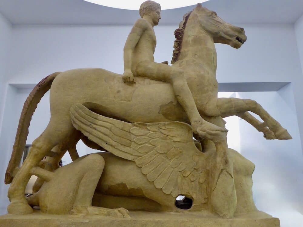 Les Grecs au Musée archéologique de Reggio de Calabre       ©Catheriine Gary