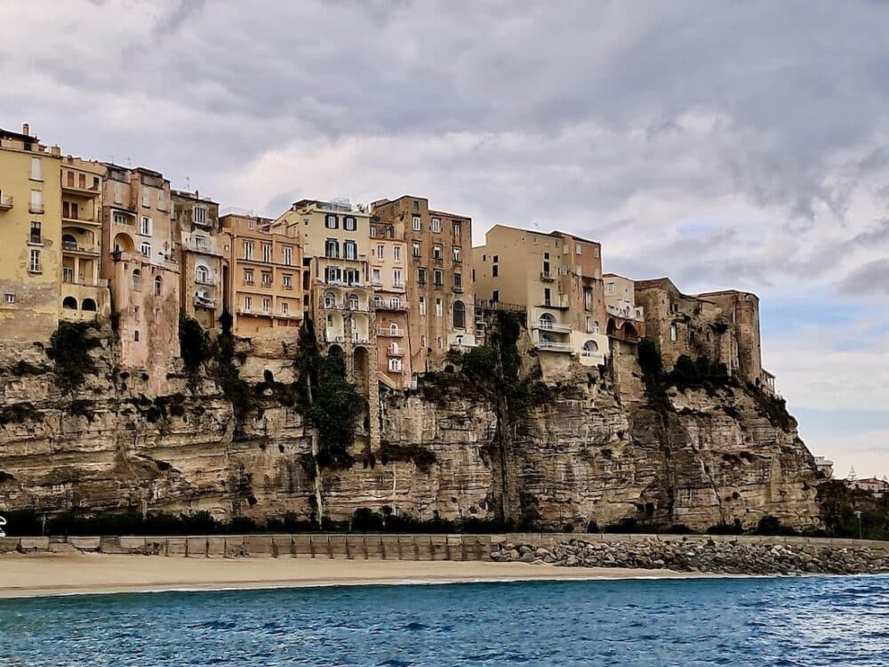 Tropea vue de la mer ©Catherine Gary