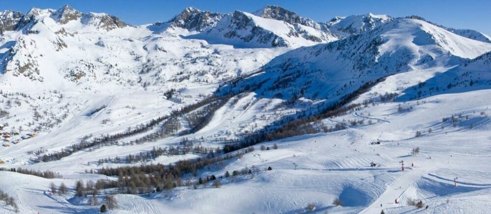 pentes enneigées