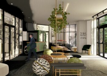 Espace café du Hyatt reims