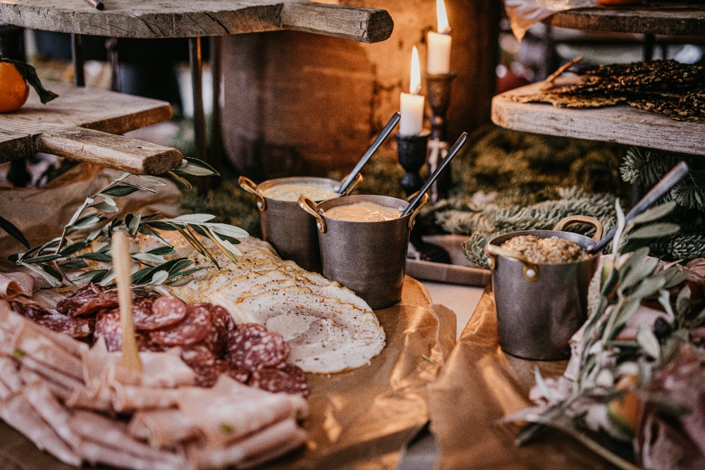charcuterie table