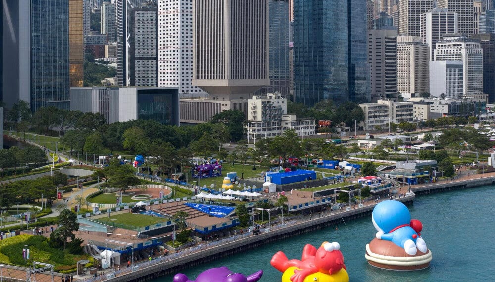 Hong Kong "Water Parade" ©ARR.AllRightsReserved