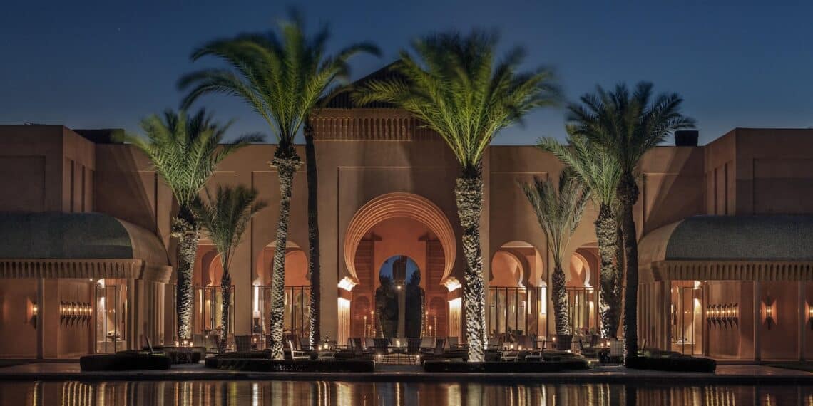 Amanjena, à Marrakech