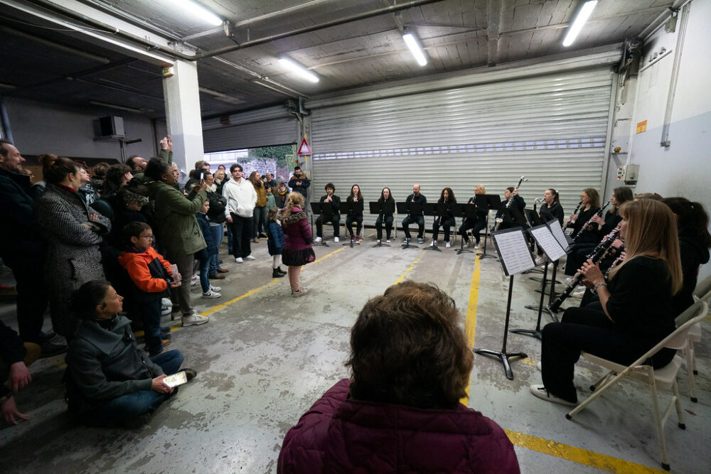 musiciens et habitants