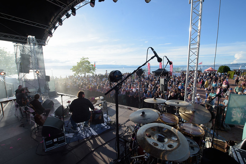 festival musiciens et festivaliers