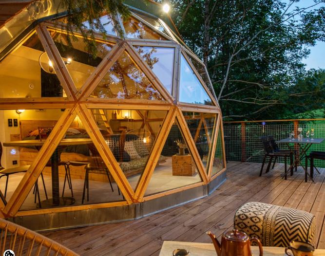 chambre igloo en verre