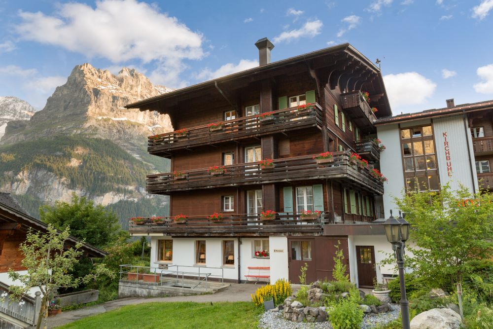 chalet montagne extérieur