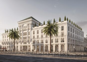 hôtel blanc palmiers