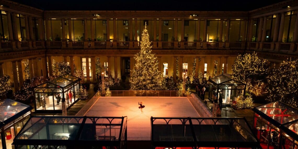 Une patinoire au coeur du Quadrilatero de la Moda