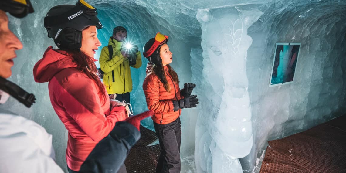 grotte de glace enfants