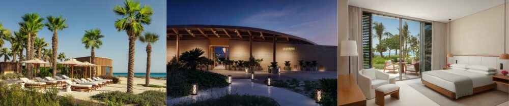 triptyque hôtel plage et chambre