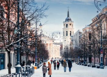 Vilnius in the Winter. Photo: Gabriel Khiterer