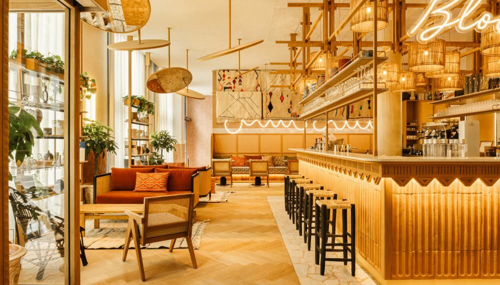 restaurant bar chaises hautes